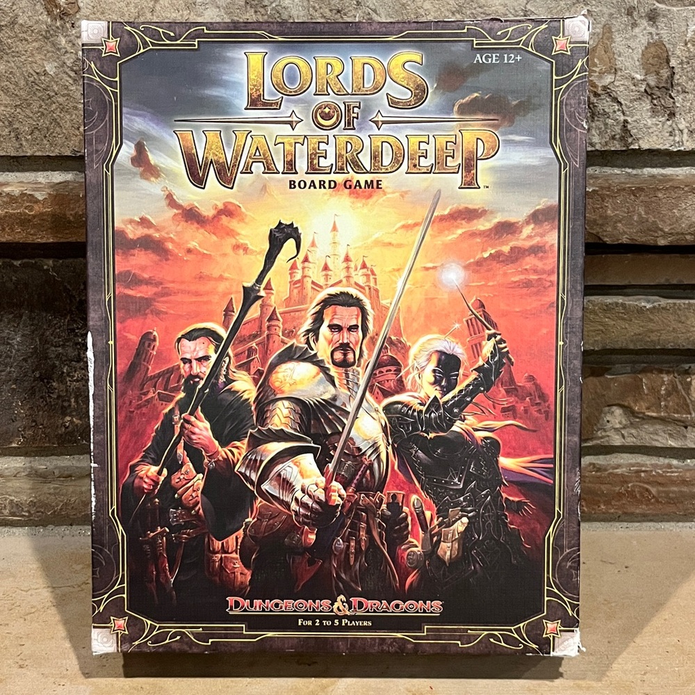 Lords of Waterdeep Dungeons and Dragons Board Game COMPLETE